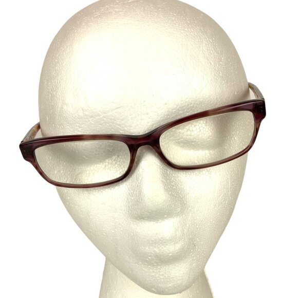 Vera Bradley Clementine Womens Rectangular Eyeglass Frames 54-18-138 Purple - Picture 1 of 8